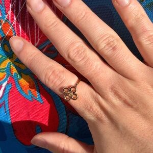 Tory Burch Clover ring